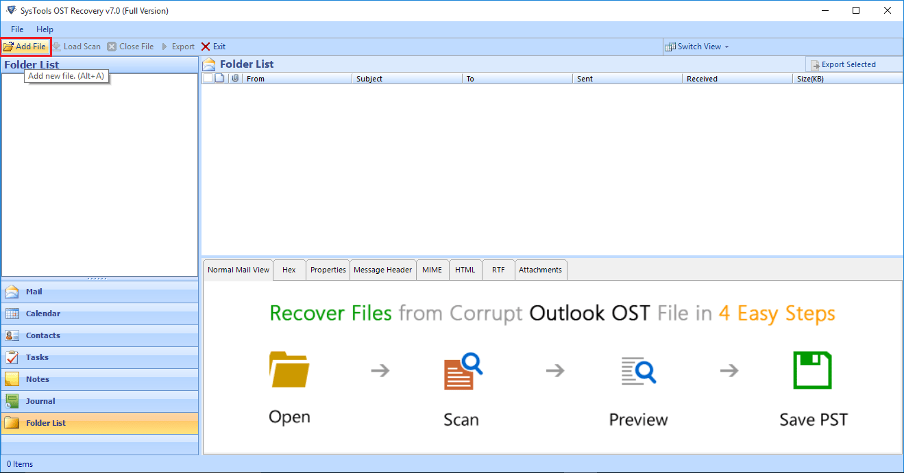 Convert OST File Software